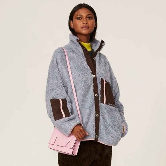 Sandy Liang Tooth Fleece Jacket - Picture 1 of 9